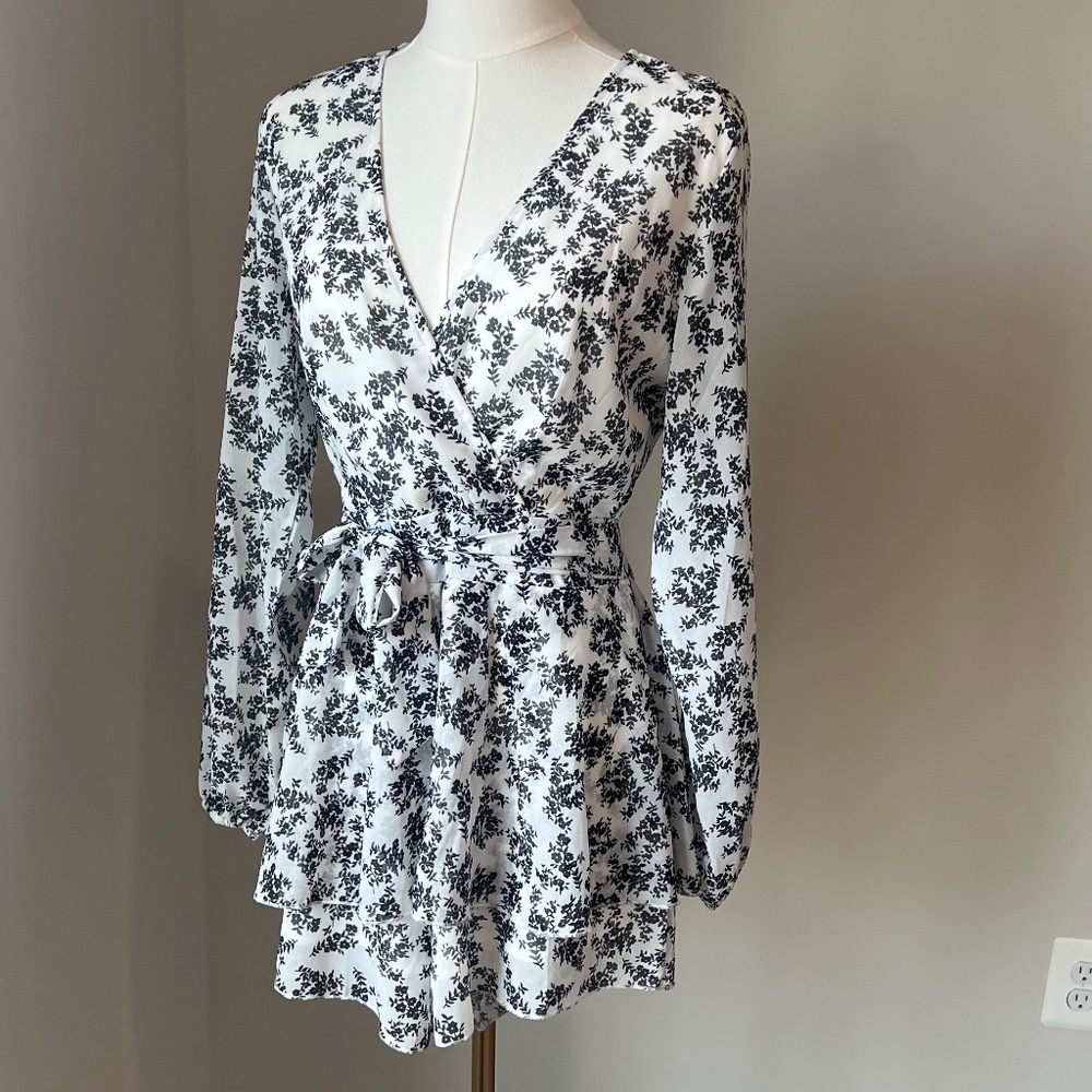 Floral Print Romper - sz S
